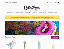 Tablet Screenshot of outerlayer.com